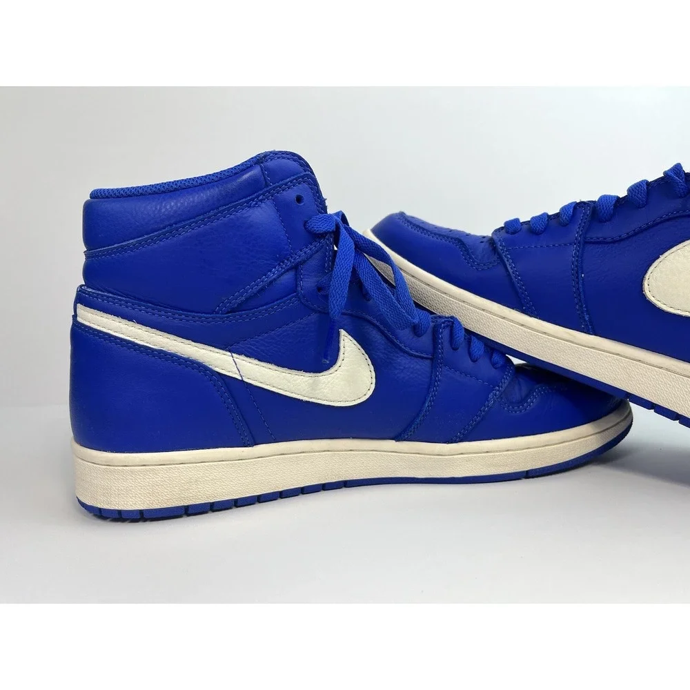 Nike Air Jordan 1 Retro High OG Hyper Royal Men's Size 12 Shoes 555088-401